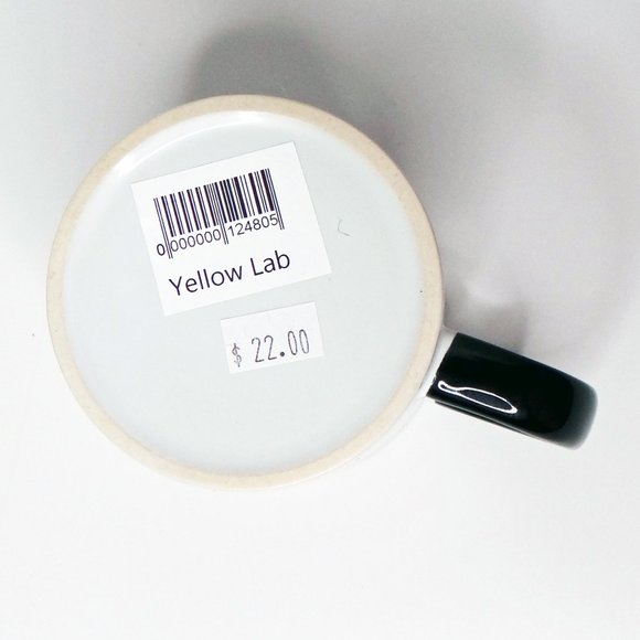 NEW Yellow Lab Breed Specific Ceramic Dog Lover Mug / Pet /Coffee/ Lee Keller - Picture 3 of 3